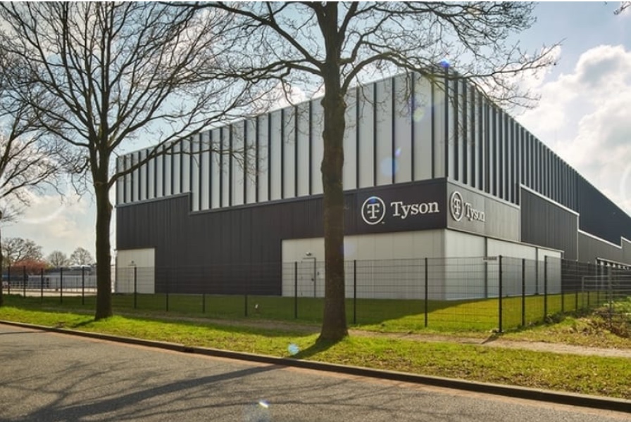 Nieuwe productiefabriek van Tyson Foods